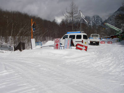 工事用道路分岐